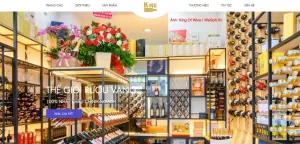 Website King of Wine | WeSoft.Vn
