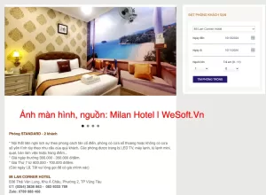 Thông tin chi tiết về dịch vụ và tiện nghi | WeSoft.Vn