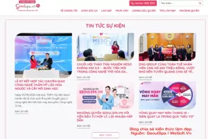 Blog chia sẻ kiến thức làm đẹp | Nguồn: SeoulSpa | WeSoft.Vn