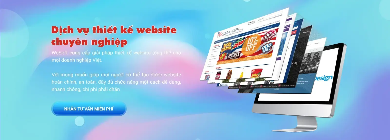 Dịch Vụ Thiết Kế Website Chuyên Nghiệp - Chuẩn SEO Tại WeSoft Vietnam