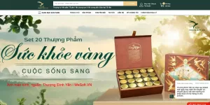 Thượng Đỉnh Yến - Giao diện đẹp, tối ưu hóa SEO và hỗ trợ đa ngôn ngữ. | WeSoft.VN
