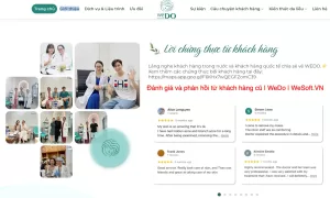 Đánh giá và phản hồi từ khách hàng cũ | WeSoft.Vn